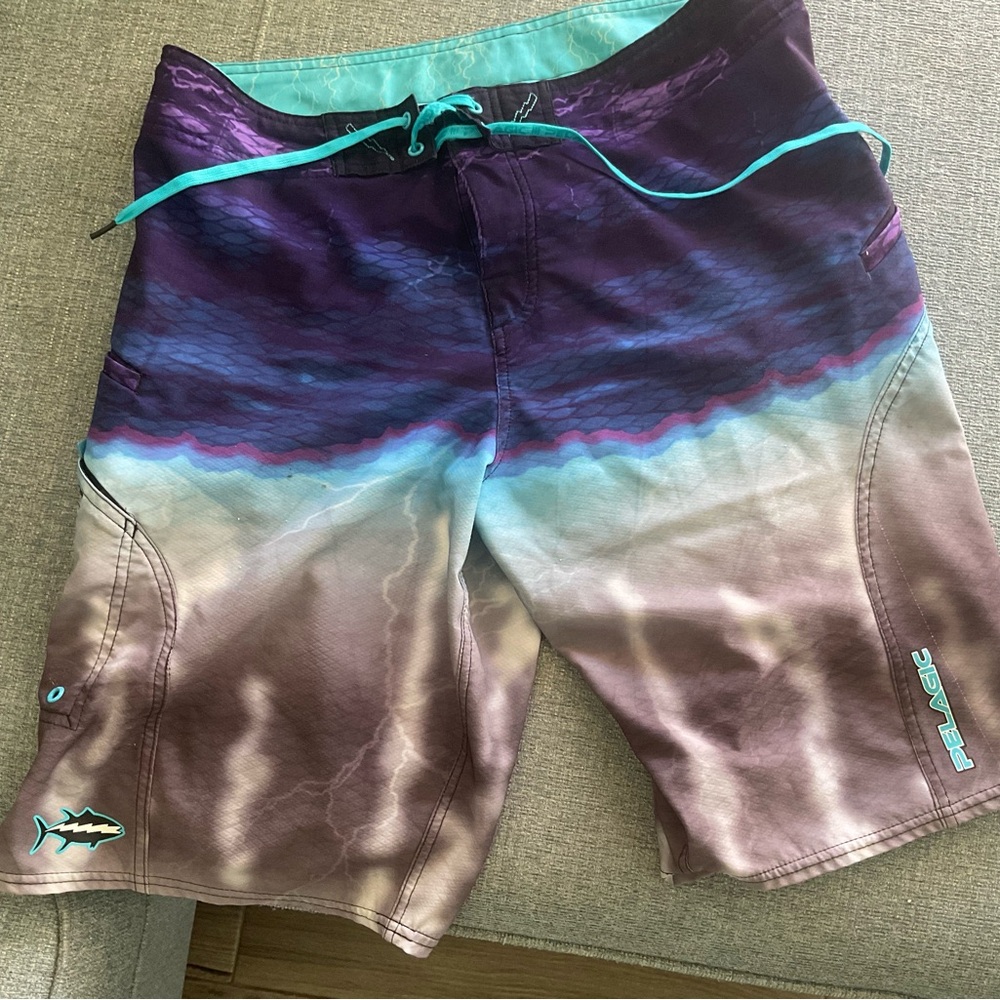 Pelagic Oceanic Wave Board Shorts